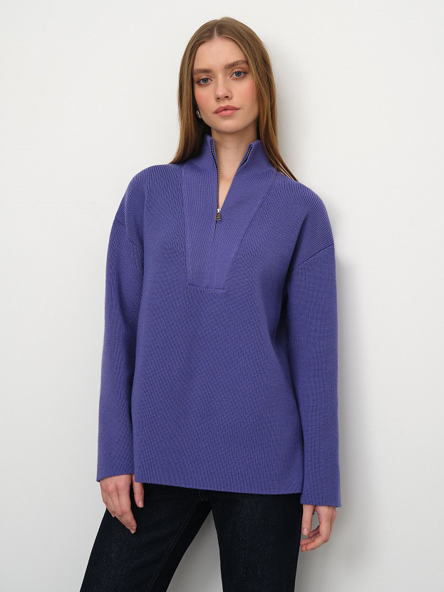 Голди джемпер трикотажный (фиолетовый, 44-46)