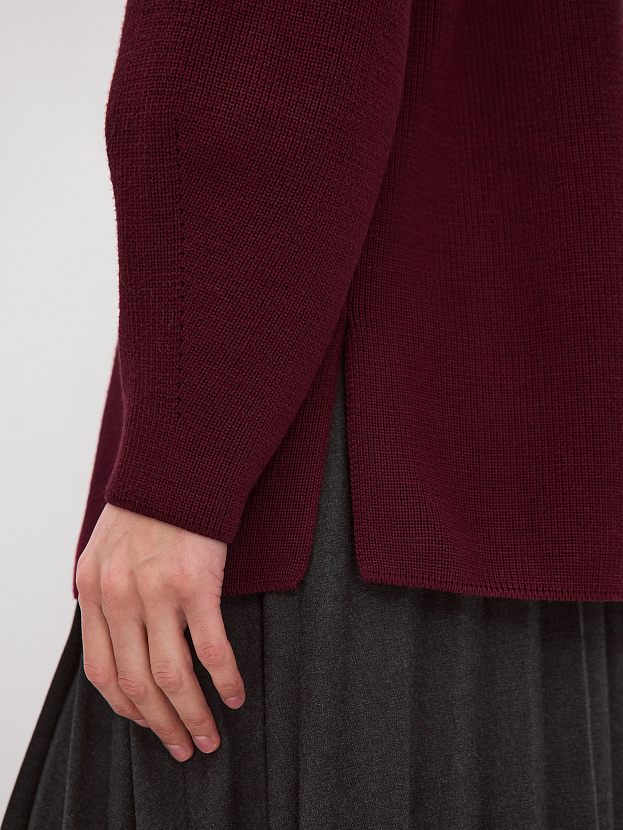 Родос кардиган трикотажный (бордо, 44-46)