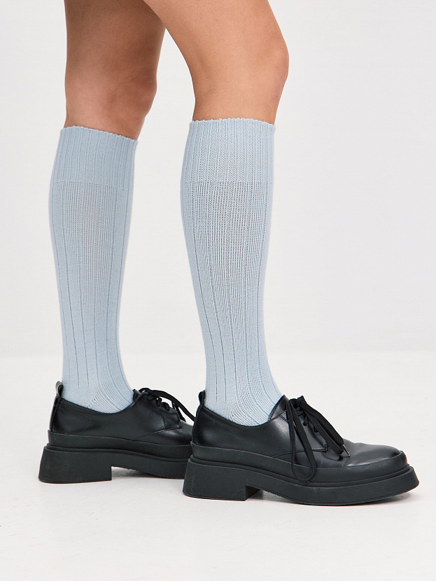 Гольфы трикотажные Степ (св.голубой, 36-40)