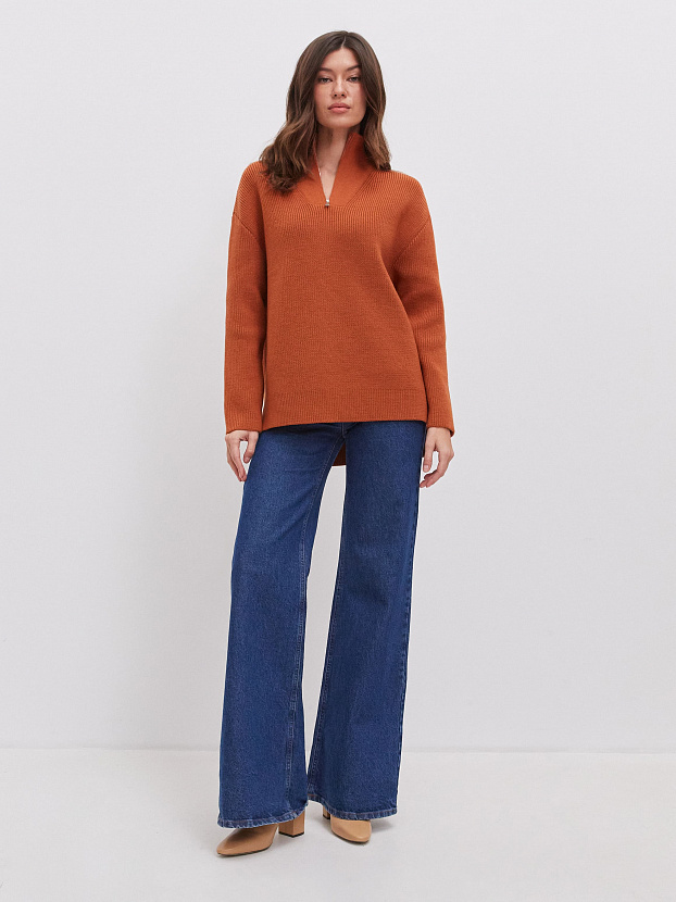 Ридми джемпер трикотажный (терракотовый, 44-46)