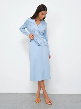 Юбка из хлопка и вискозы Моне