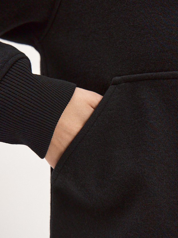 Арте кардиган (бомбер) трикотажный (черный, 44-46)