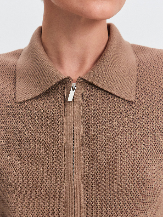 Равена жакет трикотажный (какао, 44-46)