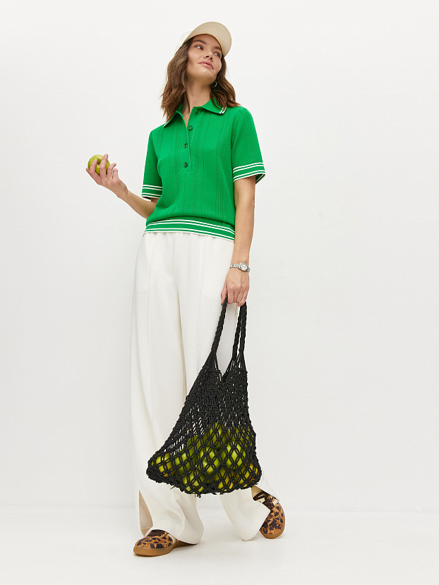 Данте джемпер (футболка) трикотажный (ярко-зеленый, 44-46)