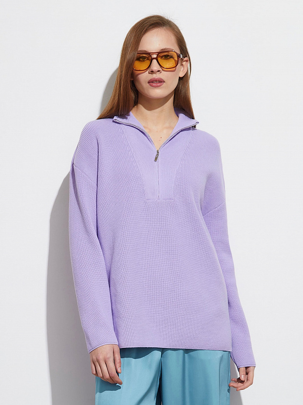 Райди джемпер трикотажный (лавандовый, 44-46)