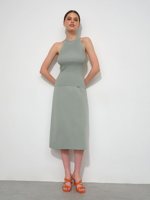 Милана майка трикотажная (светло-зеленый, 44-46)