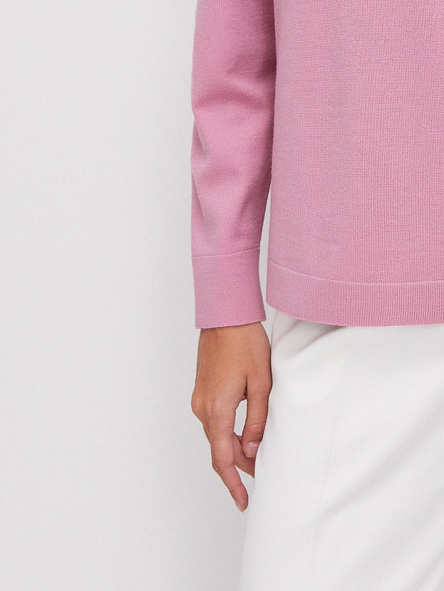 Джем кардиган (рубашка) трикотажный (т.розовый, 44-46)