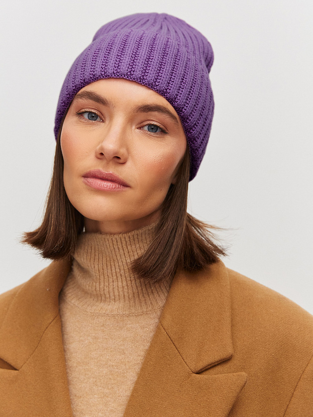Лайт2 шапка трикотажная (сиреневый, 56-58)