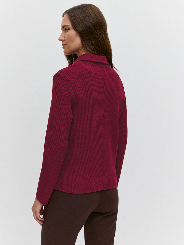 Аврора жакет трикотажный (вишневый, 44-46)