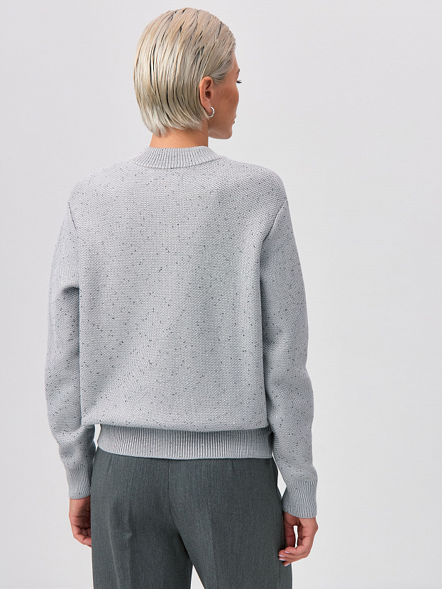 Рио кардиган (бомбер) трикотажный (св. серый, 44-46)