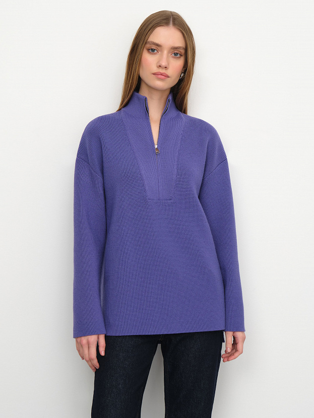 Голди джемпер трикотажный (фиолетовый, 44-46)