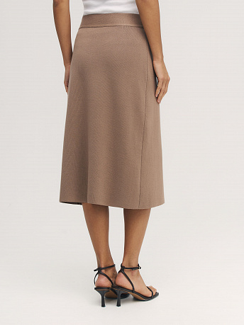 Юбка из хлопка и вискозы Моне