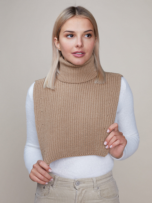 Катимо манишка трикотажная (бежевый)