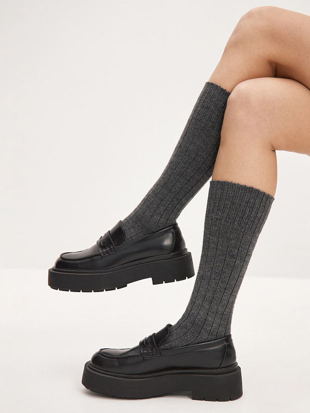 Гольфы трикотажные Степ (маренго, 36-40)