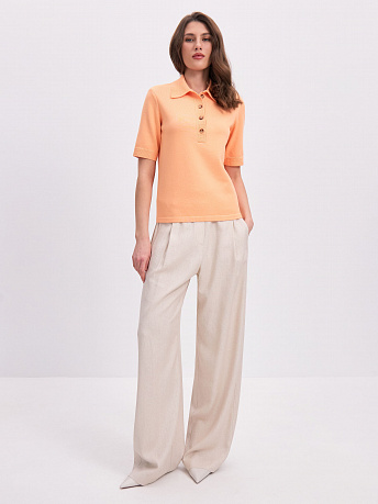 Джемпер поло с коротким рукавом Эрно