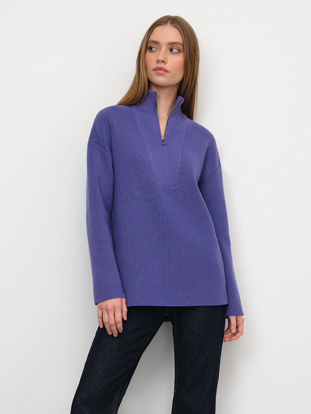 Голди джемпер трикотажный (фиолетовый, 44-46)