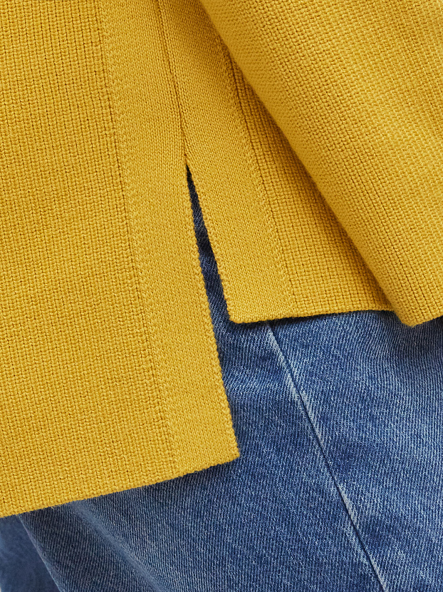 Голди джемпер трикотажный (охра, 44-46)