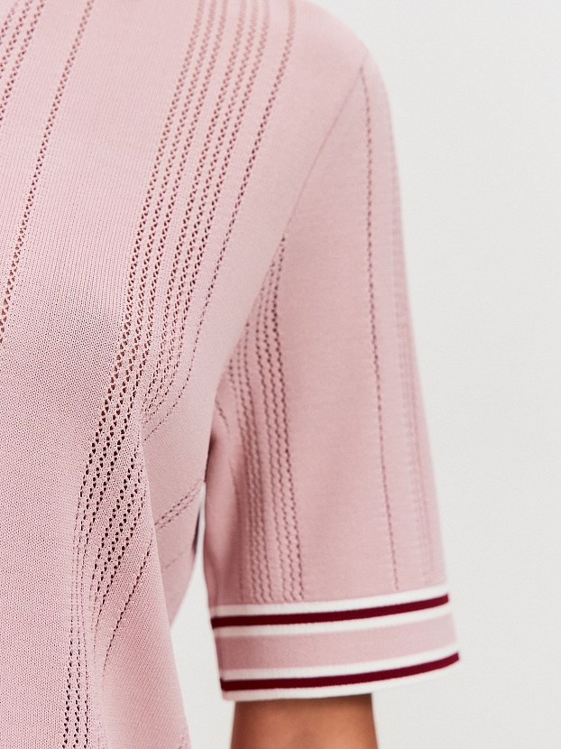 Данте джемпер (футболка) трикотажный (пудровый, 44-46)