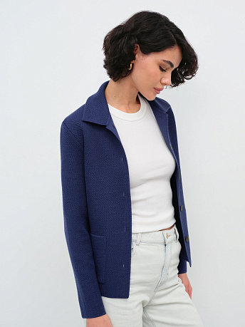 Жакет из шерсти мериноса Аврора