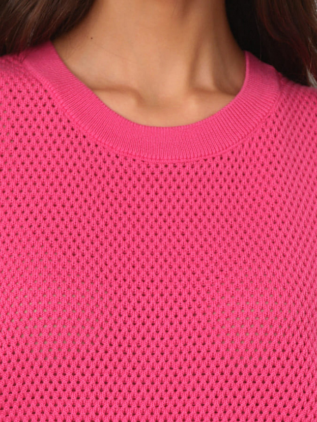 Терри джемпер без рукавов трикотажный (фуксия, 44-46)