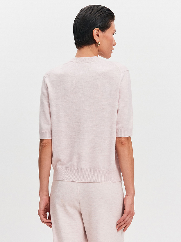 Юджин джемпер трикотажный (бледно-розовый, 44-46)