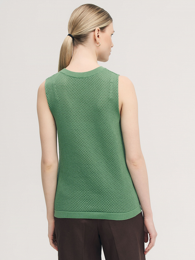 Мусс майка трикотажная (зеленый, 44-46)