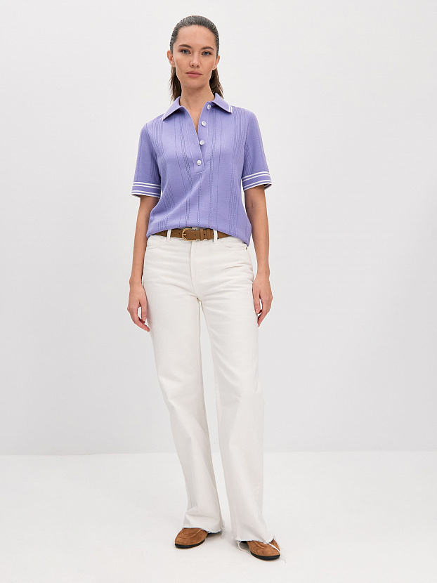 Данте джемпер (футболка) трикотажный (лаванда, 44-46)