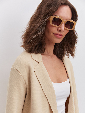 Пиджак двубортный из шерсти мериноса Фарго