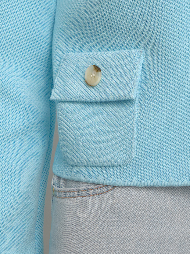 Лацио жакет трикотажный (бирюзовый, 44-46)