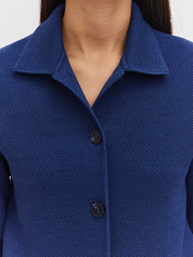 Аврора жакет трикотажный (т.синий, 44-46)