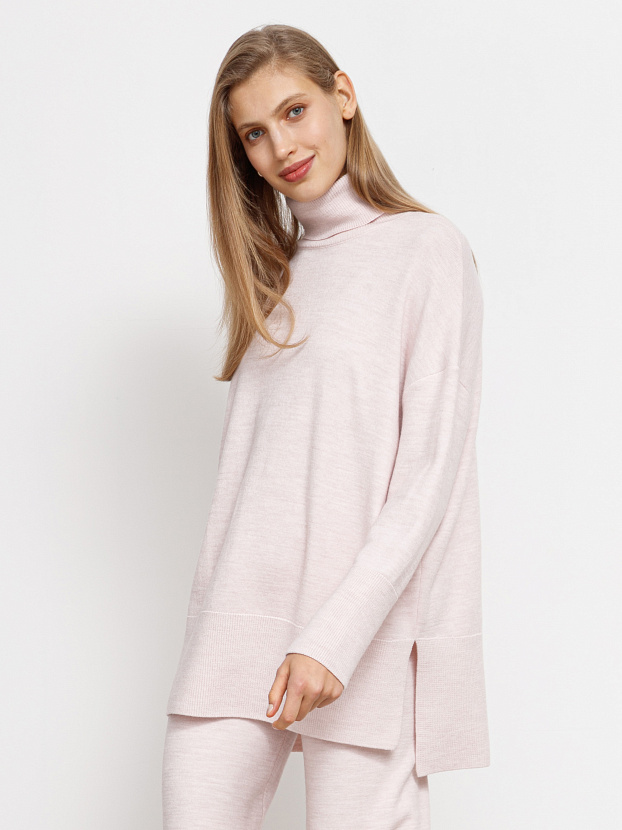 Сатурн костюм (джемпер+брюки) трикотажный (бледно-розовый, 40-42/164-170)