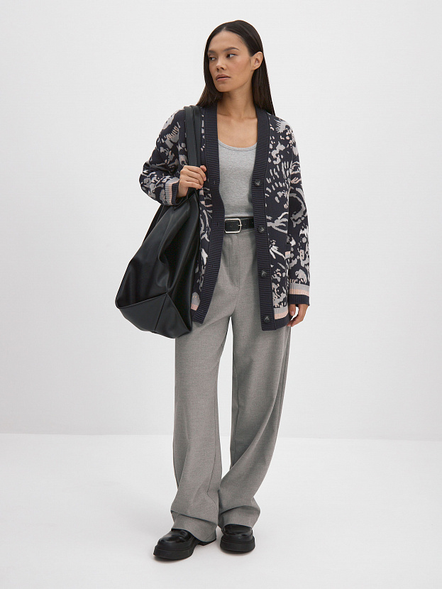 Гарда кардиган трикотажный (серый, 44-46)