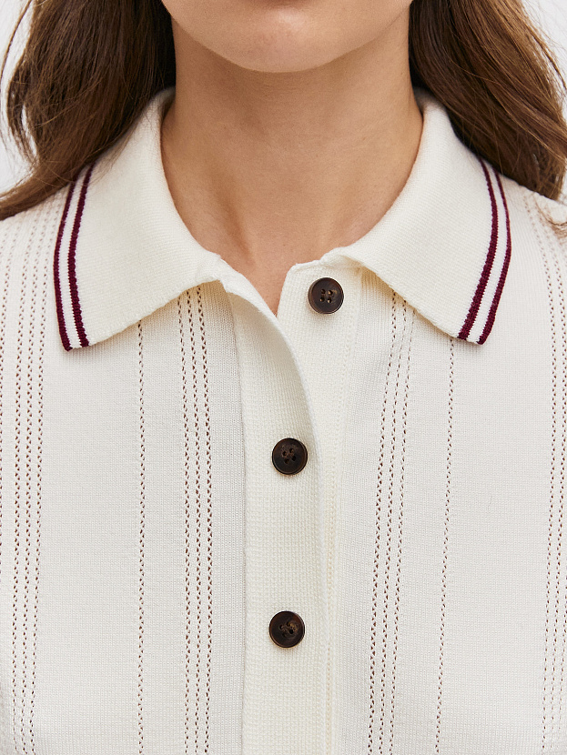 Данте джемпер (футболка) трикотажный (молочный, 44-46)