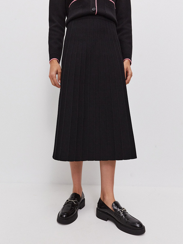 Тахо юбка трикотажная (черный, 44-46)