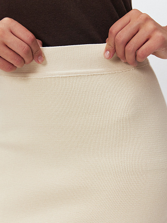 Мини-юбка из хлопка и вискозы Ницца