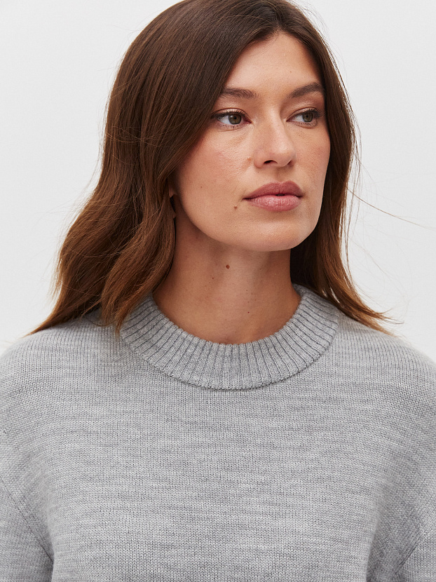 Кураж джемпер трикотажный (светлый маренго, 44-46)