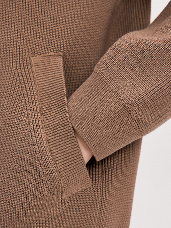 Бомбер из хлопка с воротником-стойкой Денвер