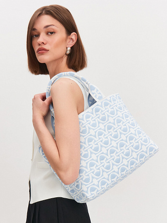 Сумка с жаккардовым рисунком