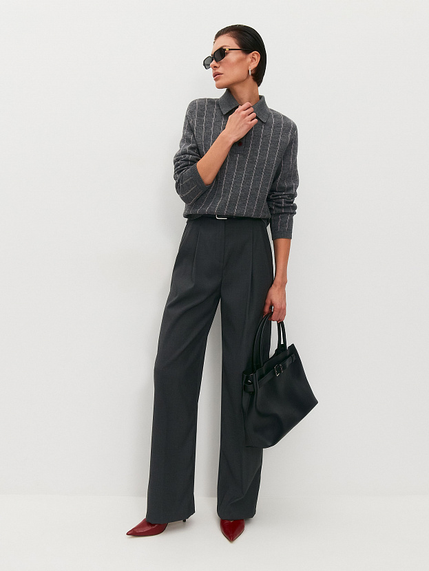 Генри джемпер (поло) трикотажный (маренго, 44-46)