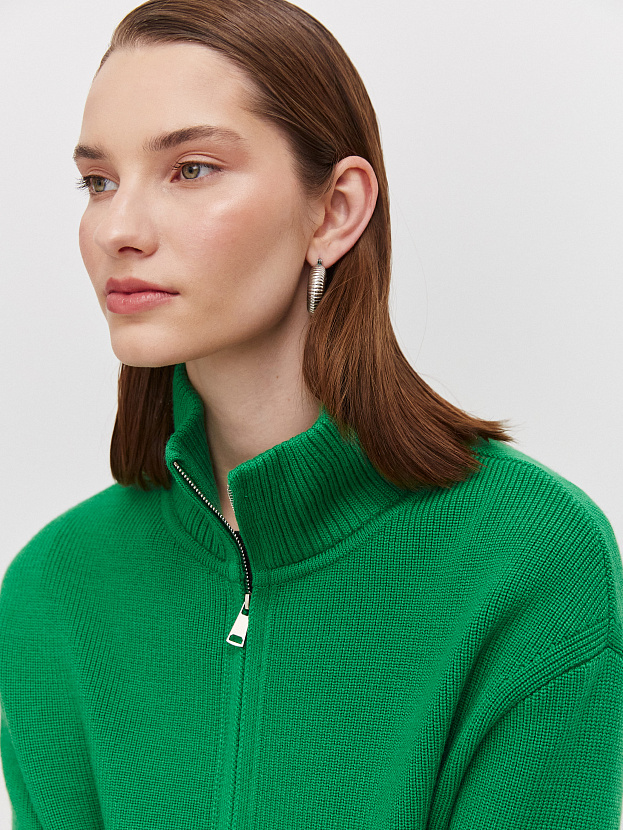 Азимут джемпер трикотажный (ярко-зеленый, 44-46)