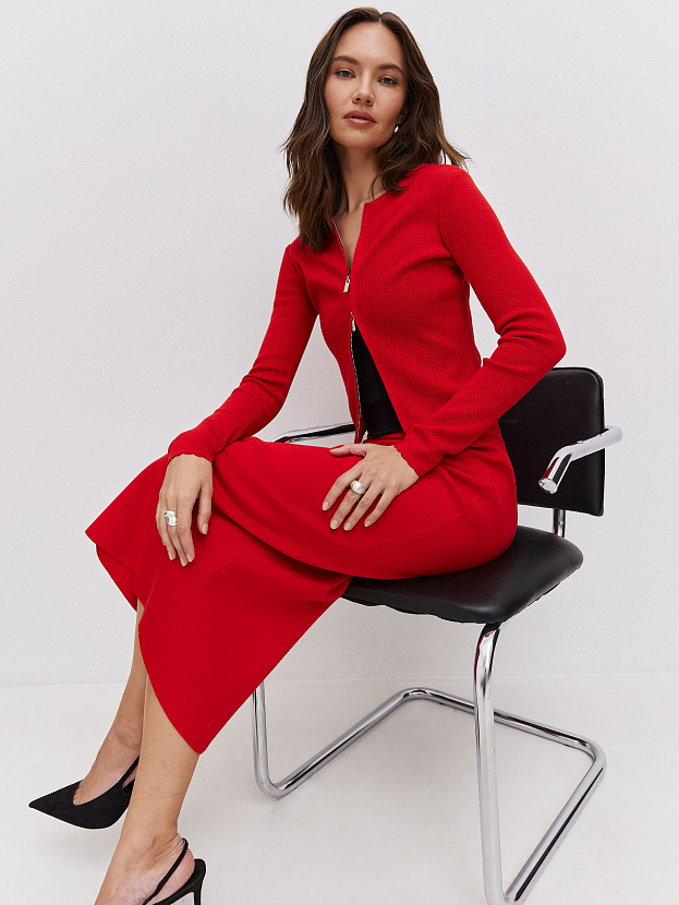 Соул жакет трикотажный (красный, 44-46)