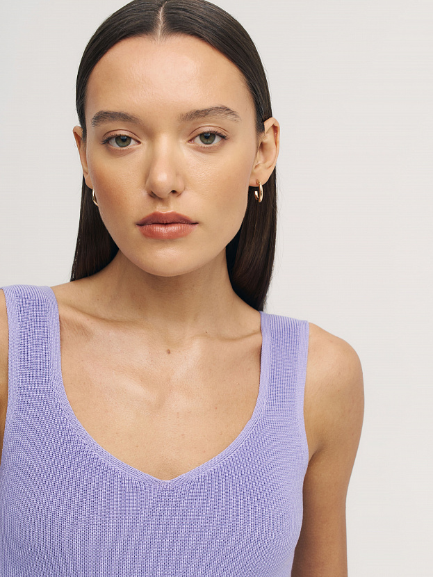 Прима платье трикотажное (лаванда, 44-46)