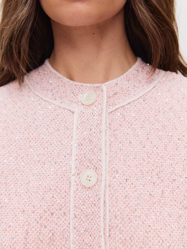 Антарес жакет трикотажный (светло-розовый, 44-46)