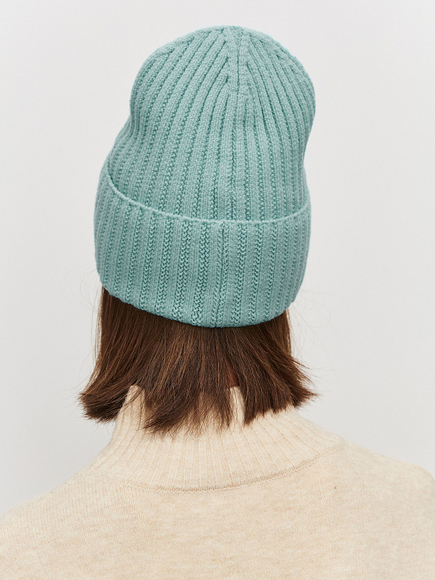 Лайт2 шапка трикотажная (бледно-бирюзовый, 56-58)