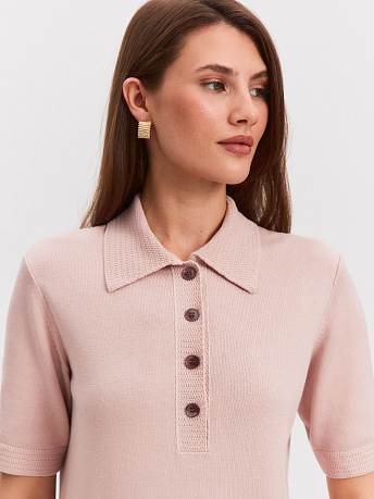 Джемпер поло с коротким рукавом Эрно