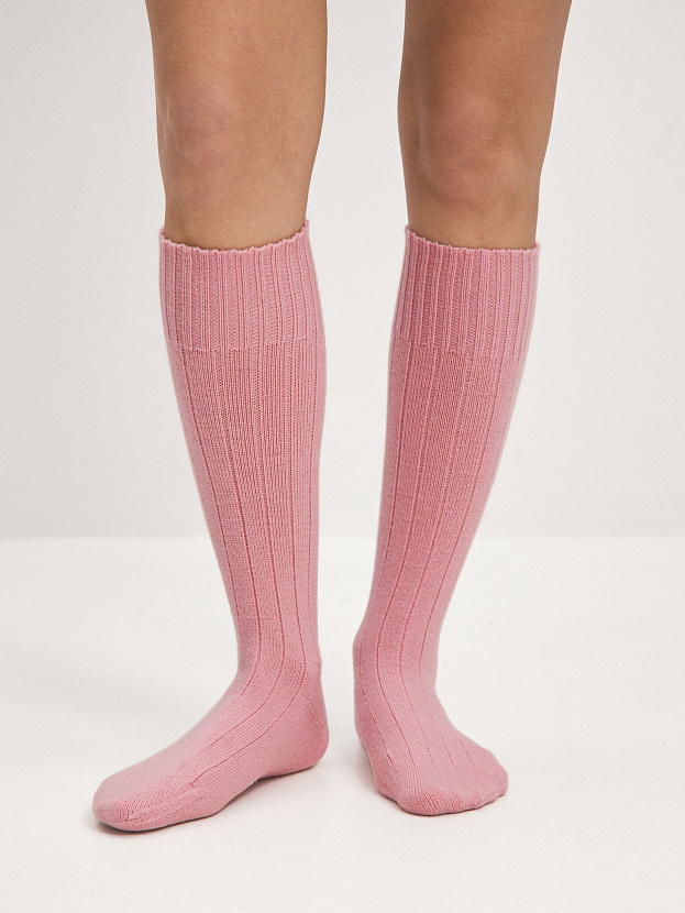 Гольфы трикотажные Степ (св.коралл, 36-40)