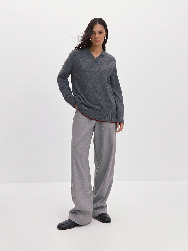 Спирит джемпер трикотажный (маренго, 44-46)