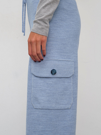 Брюки карго из шерсти мериноса и вискозы Эверест