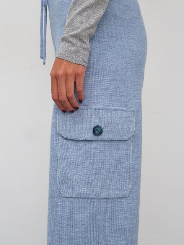 Эверест брюки трикотажные (голубой, 44-46/164-170)