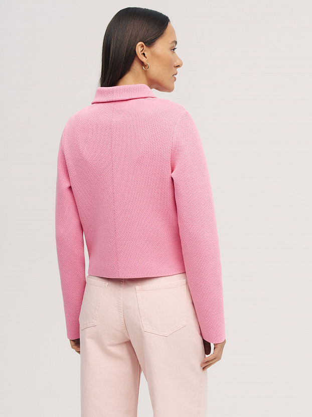 Лацио жакет трикотажный (розовый, 44-46)